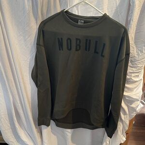 NOBULL Dark Olive Crewneck Sweatshirt